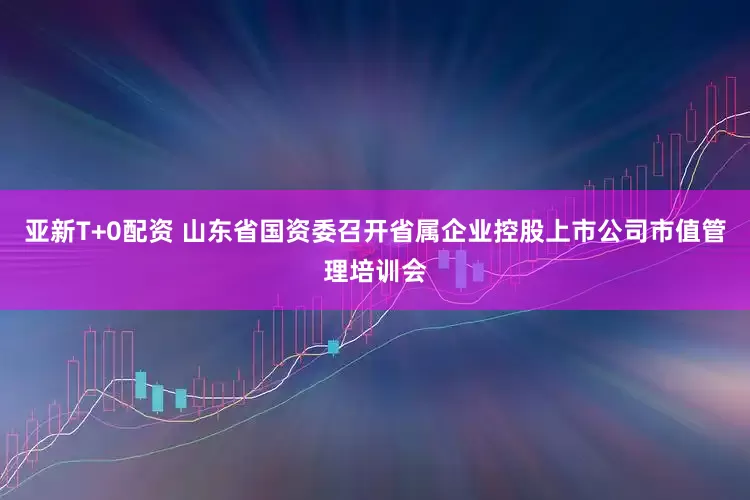亚新T+0配资 山东省国资委召开省属企业控股上市公司市值管理培训会